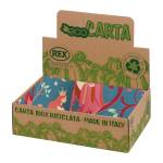 Carta regalo Vintage 100 fogli 70 x 100 cm fantasie assortite - 21461 - 1