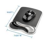 Tappetino Duo Gel per mouse fumo chiaro scuro - 26328 - 1