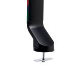 Braccio salvaspazio per monitor doppio SmartFit nero - 26611 - 2