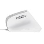 Mouse ergonomico Bayo II con filo bianco - 25397 - 8713439253979 - DMwebShop - 3