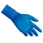 Guanti in nitrile N65 Plus senza polvere taglia S blu - 30248 - 1