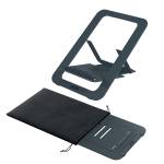 Supporto notebook regolabile ultrapiatto grigio scuro in alluminio - 30538 - 1