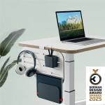 Pannello forato piccolo per scrivanie compatte Sit Stand 42 x 25 x 0,8 cm - 1042 - 3