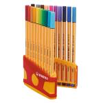 Fineliner Point 88 Color Parade colori assortiti astuccio 20 pezzi - 15478 - 1