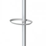 Appendiabiti con portaombrelli 5 posti 187 cm bianco - 25459 - 2