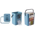 Pattumiera Gino per rifiuti organici 5 lt azzurro - 24880 - 1