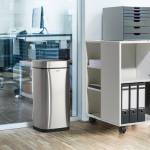 Cestino no touch con sensore 27 x 27 x 57 cm 21 lt argento metallizzato - 26230 - 7