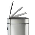 Cestino no touch con sensore 30,5 x 30,5 x 69 cm 35 lt argento metallizzato - 26229 - 5