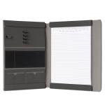 Portablocco Meet con alette magnetiche 31 x 25 x 1,4 cm antracite - 22176 - 1