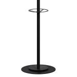 Appendiabiti Easycloth Black Edition 8 posti acciaio nero - 28290 - 2