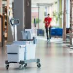 Carrello per pulizie UltraSpeed Pro Doppio con barra 33 lt 62 x 38 x 85 cm - 27674 - 1