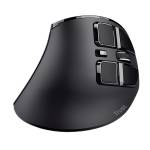 Mouse wireless ergonomico Voxx ricaricabile nero - 28752 - 1