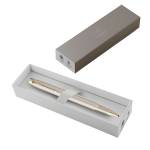 Penna roller IM Monochrome punta F champagne - 29437 - 1