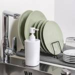 Dispenser sapone liquido Pronto Bagno diametro 8 cm 450 ml PPL bianco - 20726 - 2