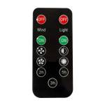 Ventilatore portatile da campeggio con luce LED diametro 10 cm - 29563 - 1