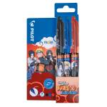 Set 3 pezzi Frixion Ball e Clicker Naruto colori assortiti expo 12 pezzi - 25162 - 2