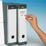 Registratore Delso Line G14 dorso 5 cm protocollo 23 x 33 cm grigio - 5418 - 3