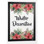 Cornice adesiva Duraframe Wallpaper A4,21 x 29,7 cm nero - 22646 - 1