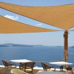 Tenda a vela triangolare ombreggiante 3,6 x 3,6 x 3,6 mt PL cenere - 24995 - 2