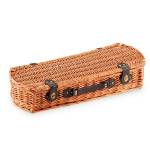 Set barbecue 5 attrezzi valigetta di vimini 13 x 26 x 61 cm - 24986 - 1