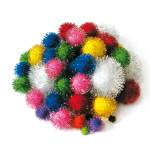 Pompon Lame 7,28 mm colori assortiti Deco - 26478 - 1