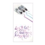 Pennelli con serbatoio ricaricabile punte assortite fine media grande - 26488 - 1