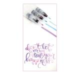 Pennello con serbatoio ricaricabile punta grande - 26485 - 1