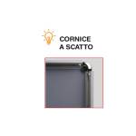 Cornice a scatto ST autoportante bifacciale 70 x 100 cm - 26907 - 2