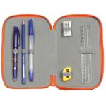 Astuccio 3 zip 13 x 20 x 7,5 cm colori e fantasie assortiti - 26290 - 4