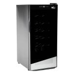 Cantinetta Vermentino 18C per 18 bottiglie 34,5 x 45 x 77 cm nero - 28215 - 1