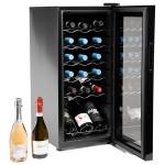 Cantinetta Vermentino 18C per 18 bottiglie 34,5 x 45 x 77 cm nero - 28215 - 2