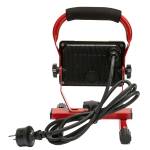 Proiettore da cantiere Light Pad con staffa e cavo 1,5 mt 20 W rosso - 28165 - 1