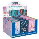 Astuccio 3 zip Candy collection 19,5 x 7,5 x 12,9 cm tessuto fantasie assortite - 25182 - 7