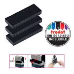 Tampone di ricambio 6/4817 - nero - conf. 3 pezzi - Trodat - 1421 - 9008056014218 - DMwebShop