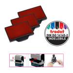 Tampone di ricambio 6/56 - rosso - conf. 3 pezzi - Trodat - 1531 - 9008056015314 - DMwebShop