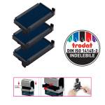 Tampone di ricambio 6/4911 - blu - conf. 3 pezzi - Trodat - 1491 - 9008056014911 - DMwebShop