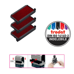 Tampone di ricambio 6/4912 - rosso - conf. 3 pezzi - Trodat - 1495 - 9008056014959 - DMwebShop
