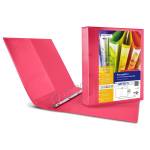 Raccoglitore personalizzabile Myto TI 4 anelli a D 17 mm dorso 2,5 cm rosso - 3006