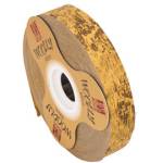 Rotolo nastro Woodly corteccia marrone chiaro 24 mm x 100 mt - 2648