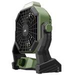 Ventilatore portatile da campeggio con luce LED diametro 12 cm - 29564 - 2
