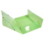 Cartella 3 lembi con elastico angolare Crystal Colours A4 PP colori assortiti - 3686 - 3