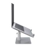 Base per laptop universale regolabile in metallo grigio - 3688 - 3