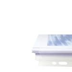 Blister 10 buste forate con soffietto PPL 22 x 30 cm trasparente - 30012 - 1