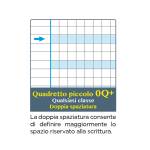 Maxiquaderno Linea Blu One Color A4,5 mm 18,1 fogli 100 gr - 23524 - 2