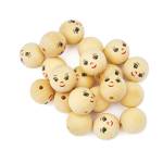 Faccine in legno colore naturale diametro 30 mm - 21321 - 1