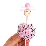 Faccine in legno colore naturale diametro 30 mm - 21321 - 2