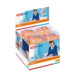 Nastro adesivo film confezionato singolarmente 19 mm x 33 mt PP trasparente - 25545 - 1