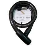 Lucchetto cavo corazzato a 2 chiavi diametro 25 x 100 mm - 28042 - 1