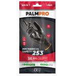 Guanti mechanical Safety Palmpro 253 taglia M nero - 27857 - 1