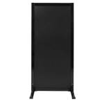 Lavagna da terra Stand Woody 117 x 56 x 60 cm nero - 28112 - 3